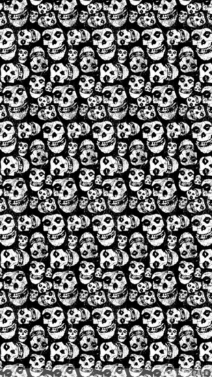 Misfits Skull Wallpaper Scary Skulls iPhone Pictures