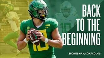 Before He Became Famous Oregon S Justin Herbert Threw First