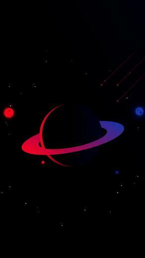 HD Wallpaper Artwork Saturn Space Art Colorful Planet