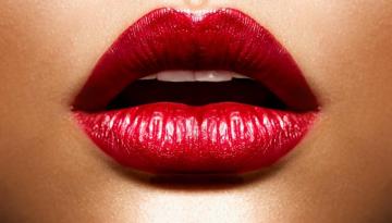 Red Lips 4k Ultra HD Wallpaper Background Image
