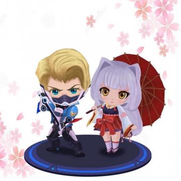 Wallpaper Kunci Layar Cartoon Action Figure Anime Fictional