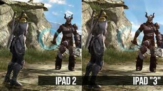 Here S Infinity Blade Ii Running On An iPad And