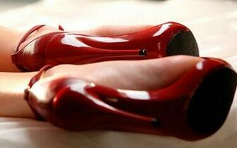 High Heels Red Shoes Mary Janes Wallpaper Desktop