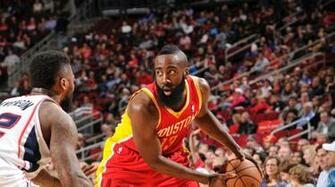 James Harden Rockets Dunk Assist