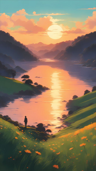 Anime Scenery Wallpaper Aesthetic