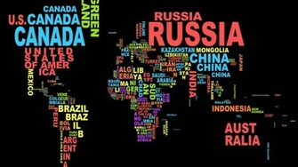 Country Name World Map Desktop Wallpaper HD