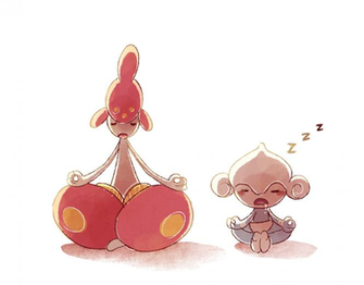 Meditite Medicham Teen Girl Goals Pokemon Gijinka