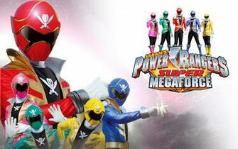 Wallpaper Power Rangers Super Mega Force