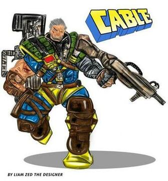 X Men Evolution Image Force Cable The Deadpool Partner Evo