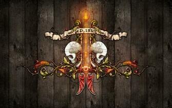 Punk Skull Wallpaper