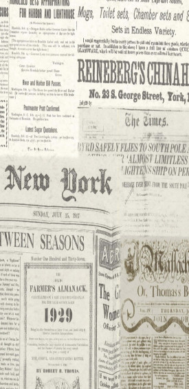 Vintage Newspaper Wallpaper