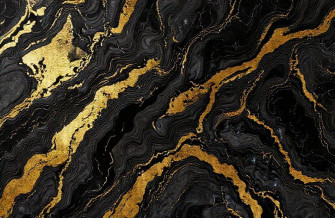 Black And Gold Marble Wallpaper