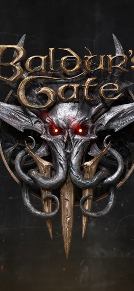 Baldurs Gate Logo 4k Wallpaper