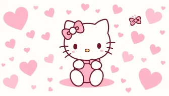 Hello Kitty Pink Wallpaper