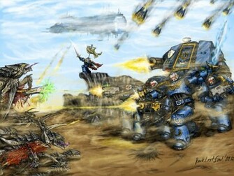 Tyranids Vs Spacemarines By Darklostsoul86