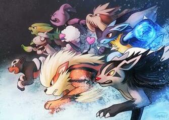 Pokedogges By Haychel Deviantart Mightyena
