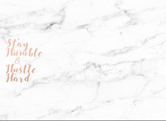 Stay Hustle Hard Photographic Print Wallpaper