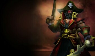 League Of Legends Wallpaper Gangplank The Saltwater Scourge