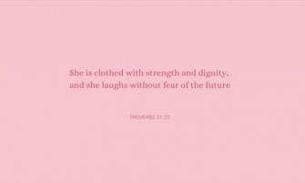Pink Christian Desktop Wallpaper
