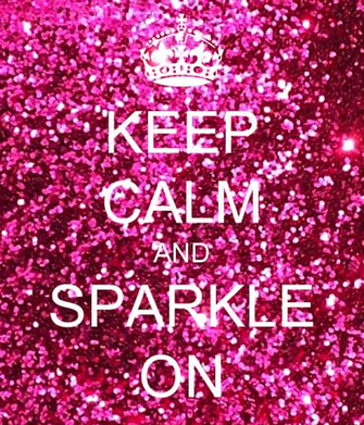 Keep Calm And Sparkle On Carry Image Generator