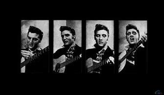Wallpaper Elvis Presley Plays A Guitar X Desktop