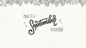 September Wallpaper Top Background