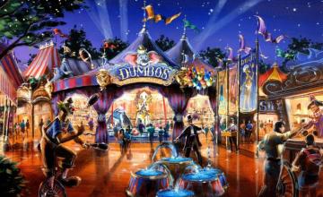 Circus Computer Wallpaper Top Background