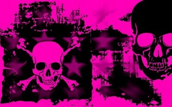 Pink Skull Wallpaper