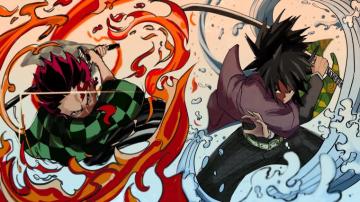 Anime Demon Slayer Kimetsu No Yaiba Giyuu Tomioka Tanjirou Kamado