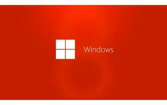 Wallpaper Windows Simple Red