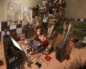 The Mech Assistant Wallpaper iPhone