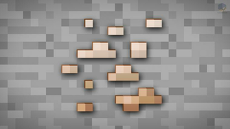 Minecraft Shaded Iron Ore Wallpaper By Chrisl21