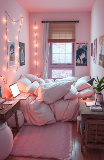 Lofi Anime Aesthetic iPad Wallpaper