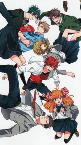 Gekkan Shoujo Nozaki Kun iPhone Wallpaper Kawaii Mobile