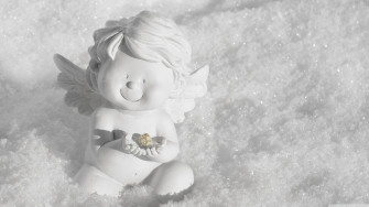 Snow Angel Wallpaper