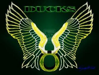 Oregon Ducks Wings Yellow By Drakowolff