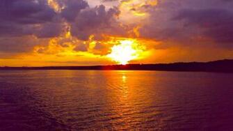 Ocean Sunset Wallpaper