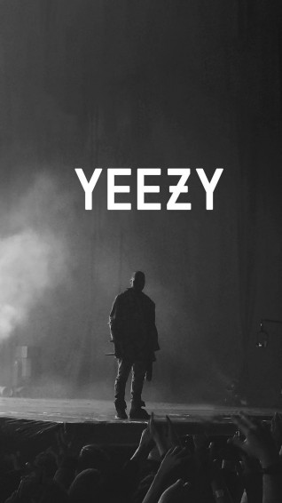 Kanye West Yeezy In White Wallpaper Mrwallpaper