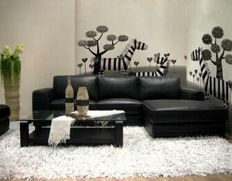 Black Non Toxic Customized Home Living Room Animal Wallpaper Wall