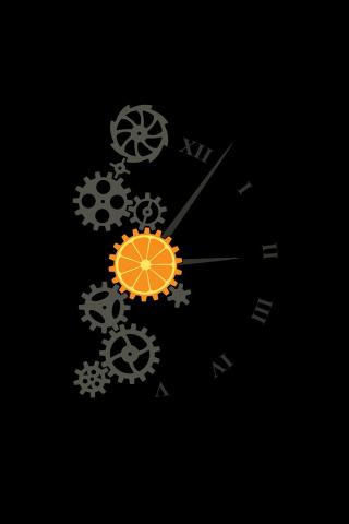 Gears On iPhone Wallpaper HD