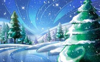 Winter Trees Pine Background Wallpaper Original