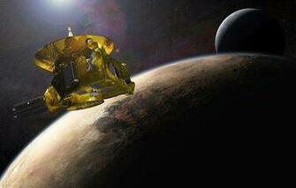New Horizons Pluto Dwarf Planet Space Surface Star Wallpaper