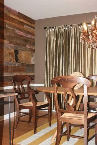 Dining Room Wall Art Rustic Chicago By Reclaimed Wood