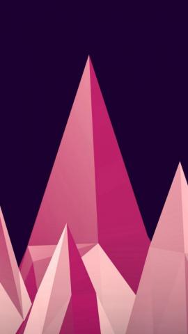 Graphics Low Poly Digital Art Minimalism iPhone Wallpaper