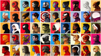 Marvel Villains And Heroes Wallpaper
