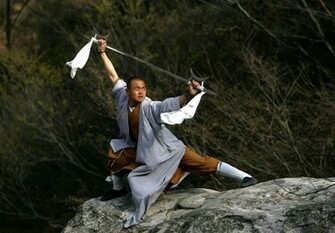 Moine Shaolin Wallpaper