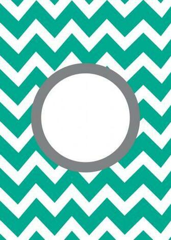 Teal Chevron Background Ombre