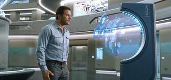 Michael Sheen Als Android Am Set Von Passengers Ich
