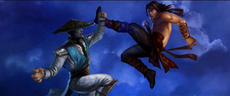 Liu Kang Vs Raiden By X Ninja00