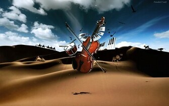 Art Digital Musical Wallpaper Widescreen Fondos7